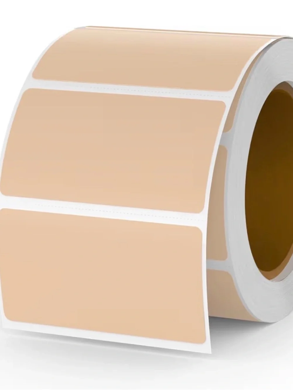 Brown Thermal Sticker Roll - 1000